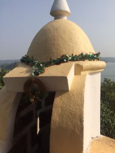 Christmas with a view at Fort Tiracol Goa