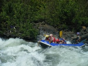 white water rafting