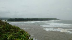 View from the Tavern at Fort Tiracol