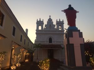 Wedding at St. Anthony Chapel, Fort Tiracol